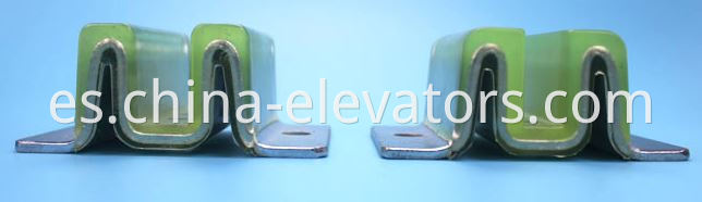 Cabezal de zapata guía para elevador Mitsubishi Countweight10mm 16mm Guide Shoe Head for Mitsubishi Elevator Countweight10mm 16mm